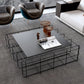 Mid-Century Modern Black Cocktail Table in Iron 1 Coffee Table Clearhalo 'Coffee & Accent Tables' 'Coffee Tables' 'coffee_tables' 'furn' 'furn_coffee_tables' 'Furniture' 'Living Room Furniture' 6376376