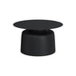 Mid-century Modern Pedestal Cocktail Table Iron Round Top Coffee Table Clearhalo 'Coffee & Accent Tables' 'Coffee Tables' 'coffee_tables' 'furn' 'furn_coffee_tables' 'Furniture' 'Living Room Furniture' 6376517