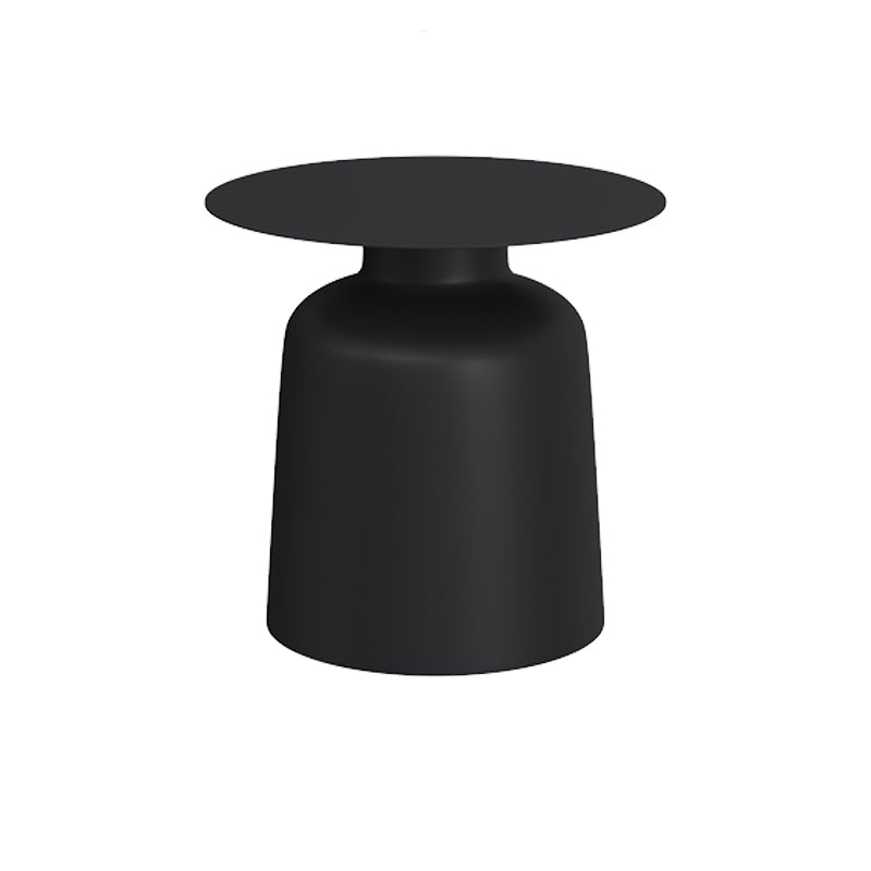 Mid-century Modern Pedestal Cocktail Table Iron Round Top Coffee Table Clearhalo 'Coffee & Accent Tables' 'Coffee Tables' 'coffee_tables' 'furn' 'furn_coffee_tables' 'Furniture' 'Living Room Furniture' 6376518
