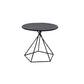 Metal Round Coffee Table Dia 21.65" inch Frame Cocktail Table Clearhalo 'Coffee & Accent Tables' 'Coffee Tables' 'coffee_tables' 'furn' 'furn_coffee_tables' 'Furniture' 'Living Room Furniture' 6376581
