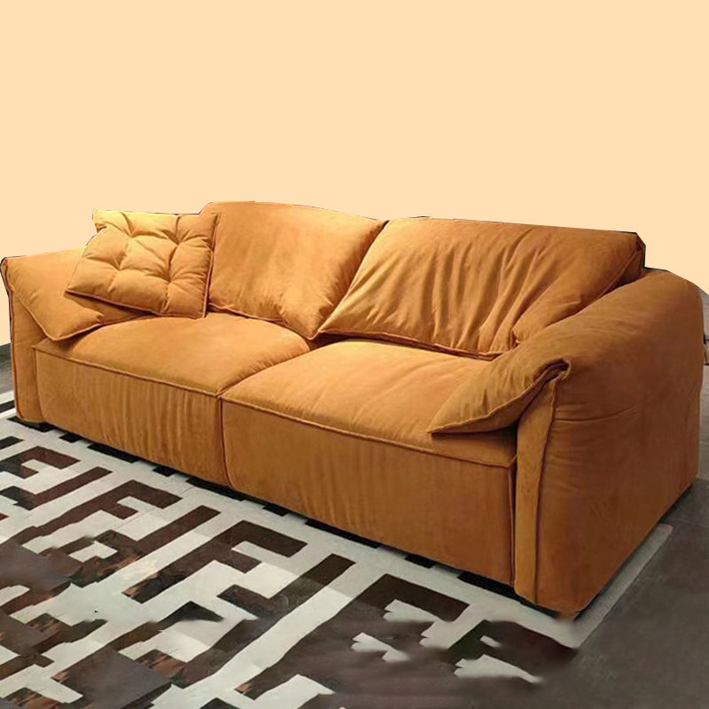Zeitgenössisches Wohnzimmer Kunstleder Kissen Top Arm Kissen Sofa