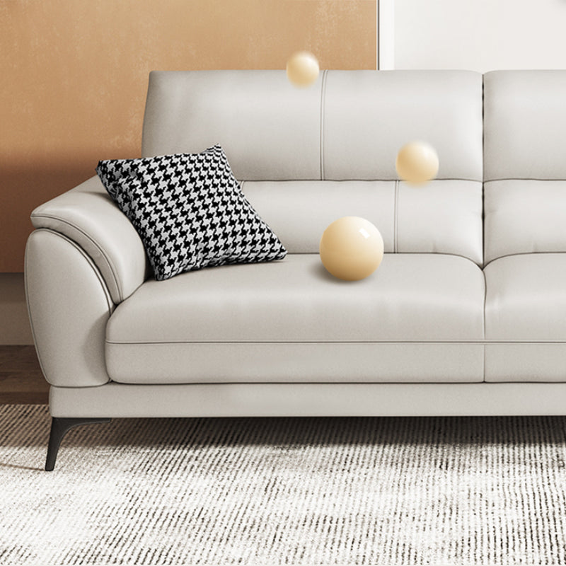 Sala de estar estacionaria moderna Sala de cojines estándar de brazo acampanado