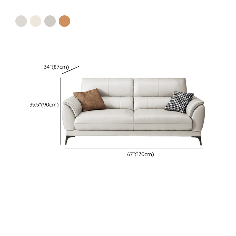 Sala de estar estacionaria moderna Sala de cojines estándar de brazo acampanado