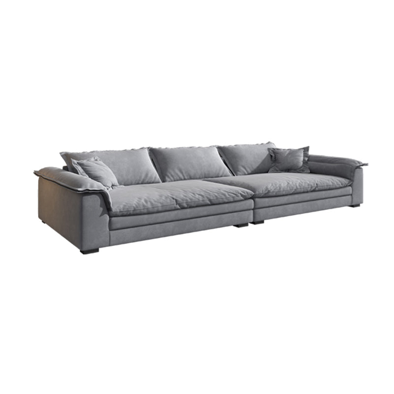 Moderne woonkamer wijd uitlopende armbank met 3 kussens standaard zitplaatsen