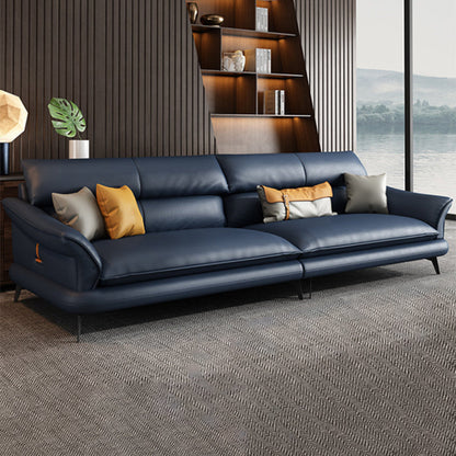 Coussins modernes Évasé ARM Salon en cuir authentique