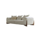 Contemporary Sofa Stationary Fabric Living Room Tuxedo Arm Seating 71"L x 38"W x 27"H Walnut Sponge Clearhalo 'furn' 'furn_sofas' 'Furniture' 'Living Room Furniture' 'Sofa' 'sofas' 6377132