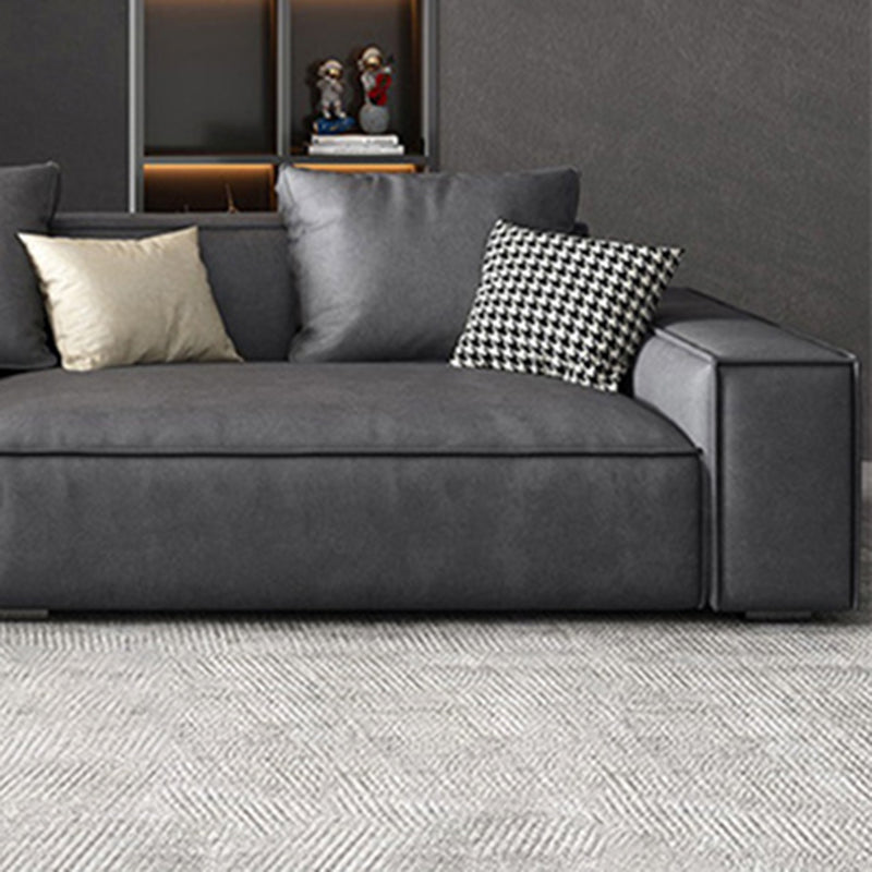 Zeitgenössische Kunstleder mit 4-Sitzzimmer mit 4-Sitzzimmer-Armkissen mit 4 Sitzplätzen