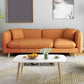 Sofa Contemporary Fabric 3 Seater Living Room Tuxedo Arm Seating