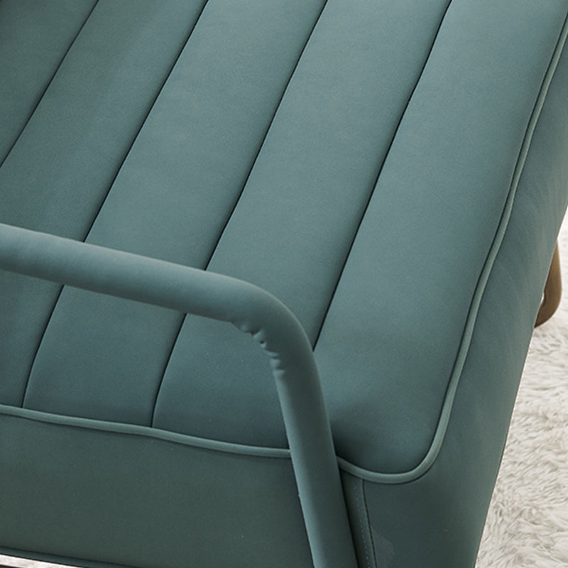 Arms Included Lounge Chair Living Room Chair with Gold Tone Legs Clearhalo 'Accent Chairs' 'accent_chairs' 'Chairs & Seating' 'furn' 'furn_accent_chairs' 'Furniture' 'Living Room Furniture' 6377629