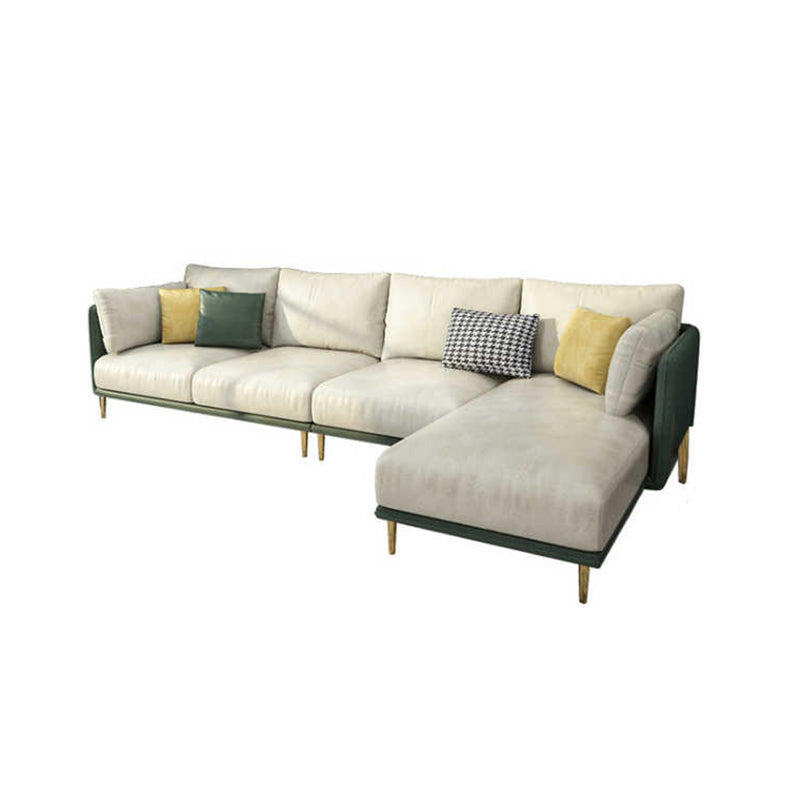 66 "divano sezionale sezionale glam a livello L sezionali resistenti alle macchie a L