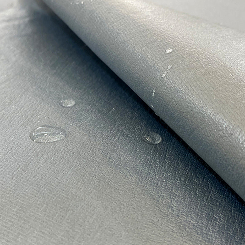 35"H Contemporary Sectional Sofa Leather Grey Stationary Sectionals Clearhalo 'furn' 'furn_sectionals' 'Furniture' 'Living Room Furniture' 'Sectionals' 6377764