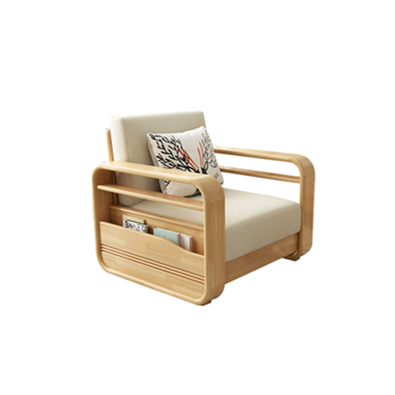 Sezioni di stoccaggio reversibili in tessuto di divano sezionale contemporaneo