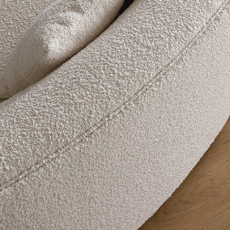 Beige Fabric Sectional Sofa Sloped Arm Sectional with Pillows Clearhalo 'furn' 'furn_sectionals' 'Furniture' 'Living Room Furniture' 'Sectionals' 6377971