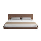 Solid Wood Platform Bed Mid-Century Modern Platform Bed Frame Mattress Included