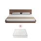 Solid Wood Platform Bed Mid-Century Modern Platform Bed Frame Mattress Included