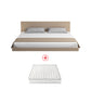 Solid Wood Platform Bed Mid-Century Modern Platform Bed Frame Mattress Included