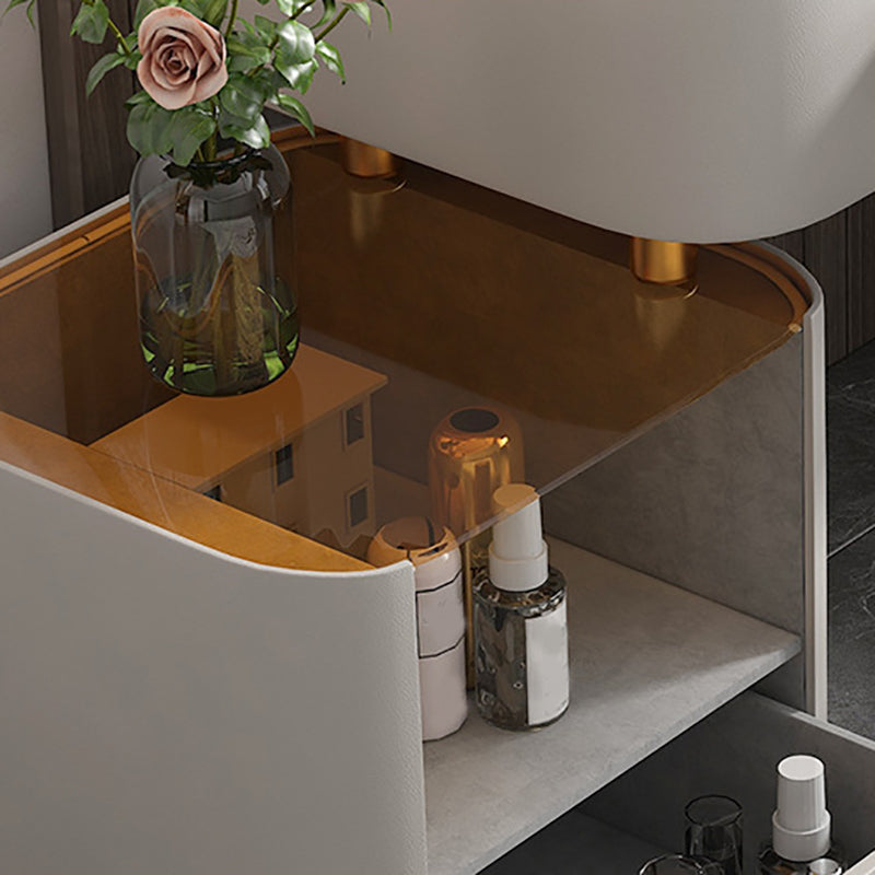 グラム3引き出しバニティドレッシングテーブルセットソリッドウッドメイクアップバニティデスクテーブル