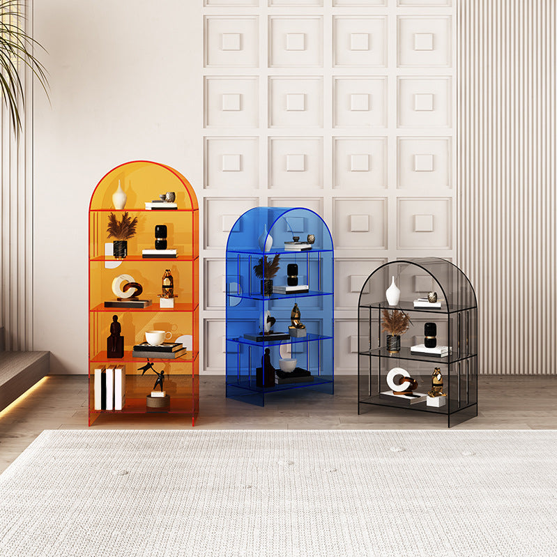 Glam Acryl Bookshelf Standaard plank boekenplank voor Home Office 11 "W