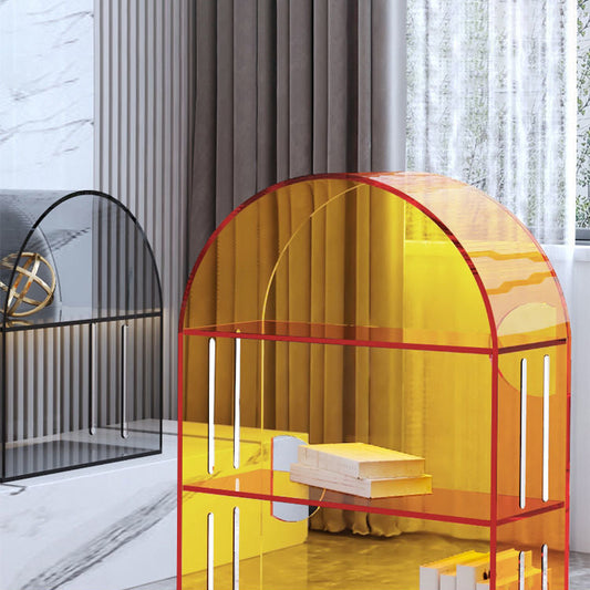 Estantería de estantería de acrílico glamera estantería estándar para la oficina en casa 11 "W