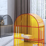 Glam Acrylic Bookshelf Standard Shelf Bookshelf for Home Office 11" W