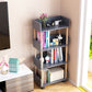 Contemporary Standard Shelf Bookcase Engineered Wood Vertical Bookcase