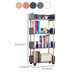 Contemporary Standard Shelf Bookcase Engineered Wood Vertical Bookcase
