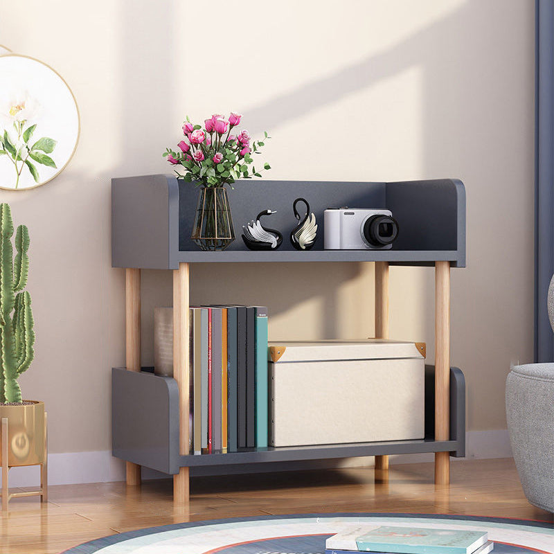 現代のエタゲール棚本棚エンジニアリングされた木材のオープンブックケースのための本棚