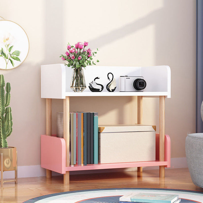 現代のエタゲール棚本棚エンジニアリングされた木材のオープンブックケースのための本棚