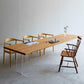Modern Solid Wood Dining Table Natural Finish Table with Acrylic Base 70.9"L x 31.5"W x 29.5"H Without Chairs Clearhalo 'Dining Tables & Seating' 'Dining Tables' 'dining_table' 'furn' 'furn_dining_table' 'Furniture' 'Kitchen & Dining Furniture' 6378729