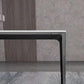 Industrial Rectangle Stone Dining Table Metal 4 Legs Dining Table Clearhalo 'Dining Tables & Seating' 'Dining Tables' 'dining_table' 'furn' 'furn_dining_table' 'Furniture' 'Kitchen & Dining Furniture' 6379013