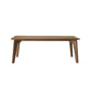 Rectangle Brown Base Dining Table Modern Pine Wood Table for Living Room Clearhalo 'Dining Tables & Seating' 'Dining Tables' 'dining_table' 'furn' 'furn_dining_table' 'Furniture' 'Kitchen & Dining Furniture' 6379165