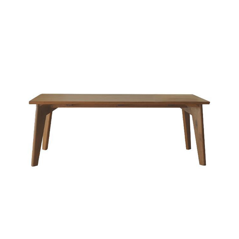 Rectangle Brown Base Dining Table Modern Pine Wood Table for Living Room Clearhalo 'Dining Tables & Seating' 'Dining Tables' 'dining_table' 'furn' 'furn_dining_table' 'Furniture' 'Kitchen & Dining Furniture' 6379165