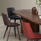 Modern Solid Wood Dining Table Oval Wooden Table with Double Pedestal Clearhalo 'Dining Tables & Seating' 'Dining Tables' 'dining_table' 'furn' 'furn_dining_table' 'Furniture' 'Kitchen & Dining Furniture' 6379383