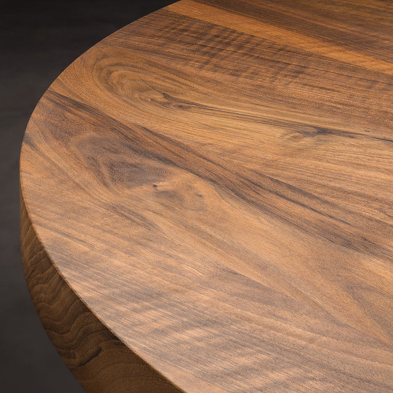 Modern Solid Wood Dining Table Oval Wooden Table with Double Pedestal Clearhalo 'Dining Tables & Seating' 'Dining Tables' 'dining_table' 'furn' 'furn_dining_table' 'Furniture' 'Kitchen & Dining Furniture' 6379385