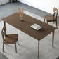 Medieval Modern Solid Wood Table Rectangular Table with 4 Legs Clearhalo 'Dining Tables & Seating' 'Dining Tables' 'dining_table' 'furn' 'furn_dining_table' 'Furniture' 'Kitchen & Dining Furniture' 6379449