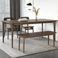 Medieval Modern Solid Wood Table Rectangular Table with 4 Legs Clearhalo 'Dining Tables & Seating' 'Dining Tables' 'dining_table' 'furn' 'furn_dining_table' 'Furniture' 'Kitchen & Dining Furniture' 6379450