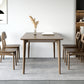 Medieval Modern Solid Wood Table Rectangular Table with 4 Legs Clearhalo 'Dining Tables & Seating' 'Dining Tables' 'dining_table' 'furn' 'furn_dining_table' 'Furniture' 'Kitchen & Dining Furniture' 6379451