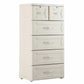 Plastic Storage Cabinet with Drawers Modern Cabinet for Home