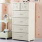Plastic Storage Cabinet with Drawers Modern Cabinet for Home