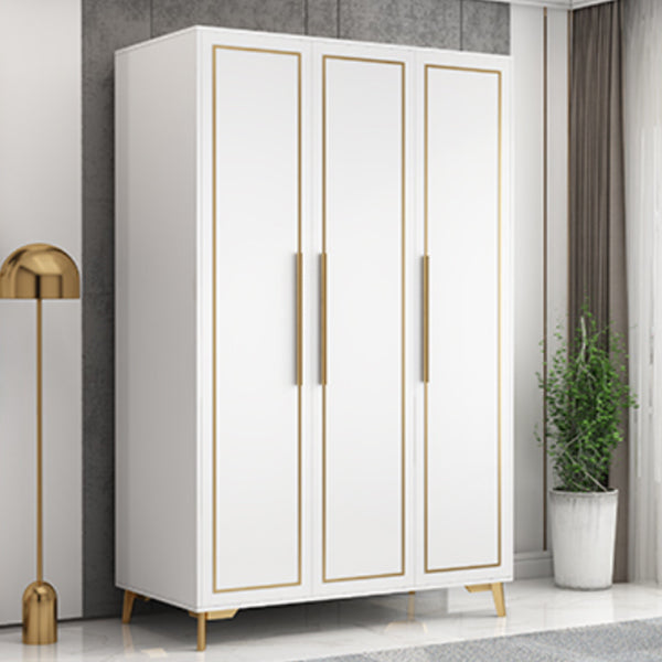 Contemporary Wardrobe Closet with Legs Wooden Wardrobe Armoire Clearhalo 'Armoires & Wardrobes' 'armoires_wardrobes' 'Bedroom Furniture' 'furn' 'furn_armoires_wardrobes' 'Furniture' 6379633