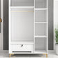 Contemporary Wardrobe Closet with Legs Wooden Wardrobe Armoire Clearhalo 'Armoires & Wardrobes' 'armoires_wardrobes' 'Bedroom Furniture' 'furn' 'furn_armoires_wardrobes' 'Furniture' 6379637
