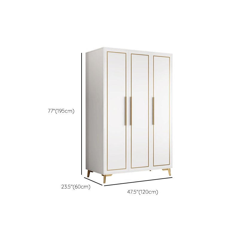 Contemporary Wardrobe Closet with Legs Wooden Wardrobe Armoire Clearhalo 'Armoires & Wardrobes' 'armoires_wardrobes' 'Bedroom Furniture' 'furn' 'furn_armoires_wardrobes' 'Furniture' 6379645