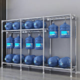 Contemporary Wardrobe Closet with Shelves Steel Wardrobe Cabinet