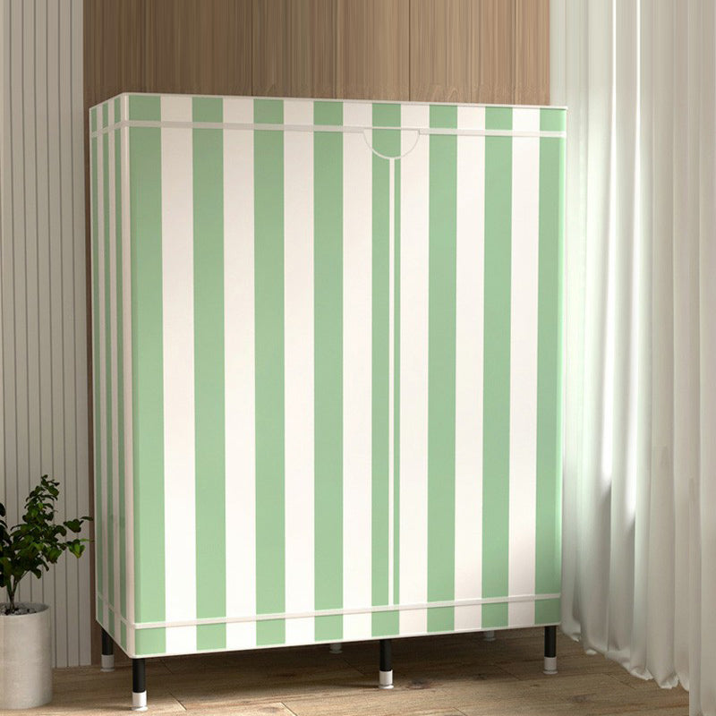 Armoire de garde-robe contemporaine avec étagères armoire en acier armoire