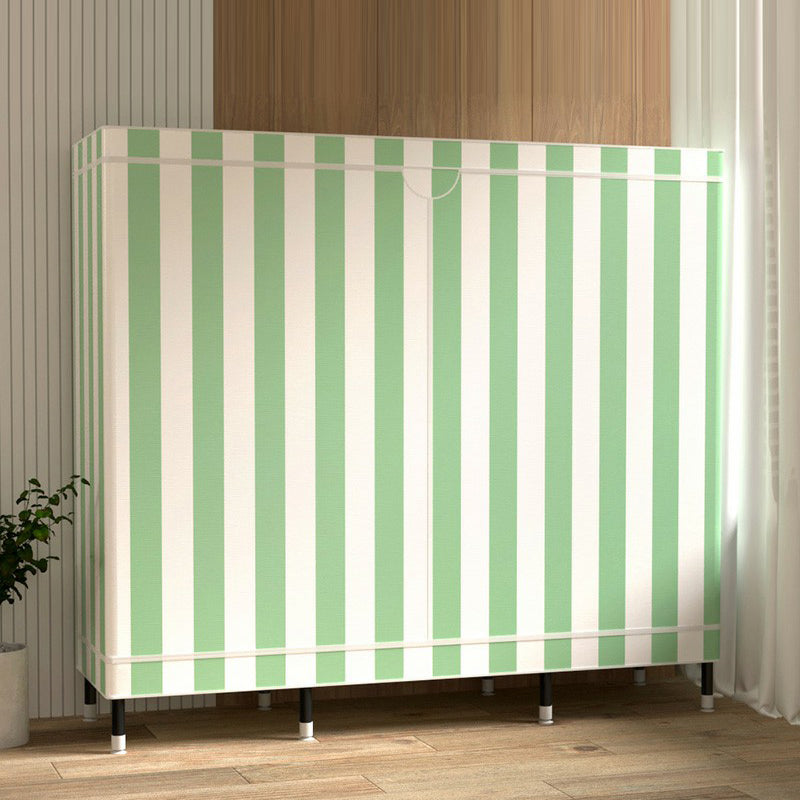 Armoire de garde-robe contemporaine avec étagères armoire en acier armoire