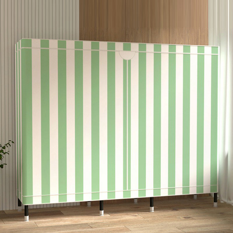 Armoire de garde-robe contemporaine avec étagères armoire en acier armoire