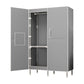 Contemporary Wardrobe Armoire Steel Wardrobe Closet with Legs for Home Clearhalo 'Armoires & Wardrobes' 'armoires_wardrobes' 'Bedroom Furniture' 'furn' 'furn_armoires_wardrobes' 'Furniture' 6379801