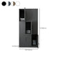 Steel Wardrobe Armoire with Lock Hinged Wardrobe Cabinet for Home