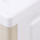 Non-Hanging Wardrobe Armoire Modern Plastic Storage Cabinet with Legs