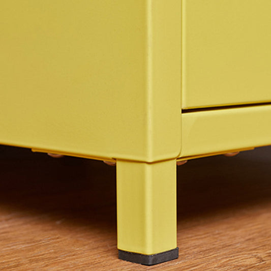 Modern Wardrobe Armoire with Adjustable Shelves Steel Wardrobe Cabinet